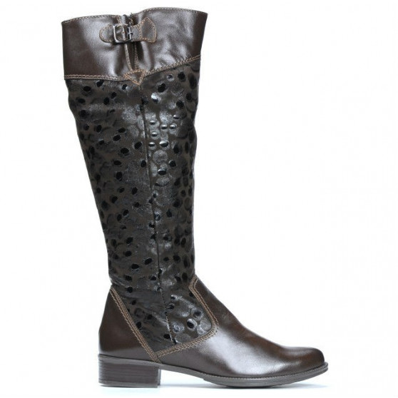 Damenstiefel 233 Kaffee Balon Damenstiefel 233 Kaffee Balon