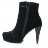 Damenstiefeletten 1130 schwarz Antilope