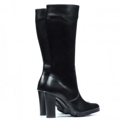 Damenstiefel 1163 schwarz