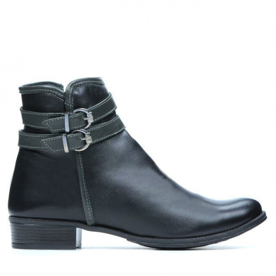 Damenstiefel 3262 schwarz+grau Damenstiefel 3262 schwarz+grau