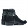Damenstiefel 3262 schwarz+grau