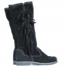 Damenstiefel 3243 schwarzes Velours