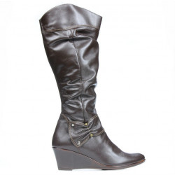 Damenstiefel 230 Kaffee