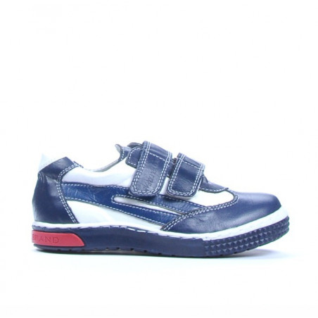 Kinderschuhe 16-1c indigo+weiß