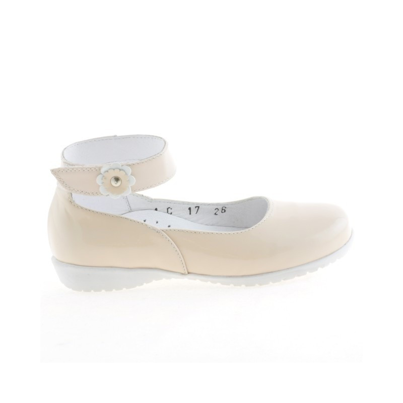 Kleine Kinderschuhe 17c hellrosa Lack