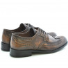 Elegante Herrenschuhe 799 in Braun