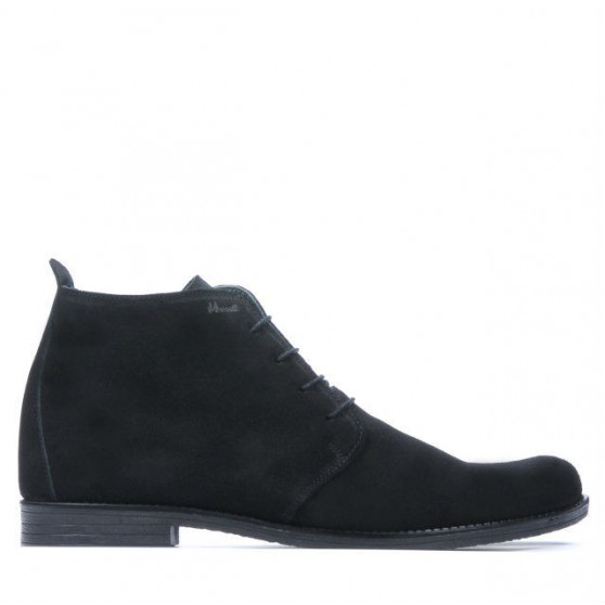 Herrenschuhe 412 schwarz Velours Herrenschuhe 412 schwarz Velours