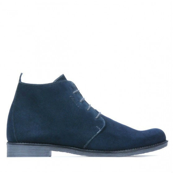 Herrenstiefel 412 Indigo Veloursleder Herrenstiefel 412 Indigo Veloursleder