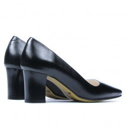 Damen elegante Schuhe 1253 schwarz