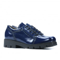 Kinderschuhe 158 Lack Indigo