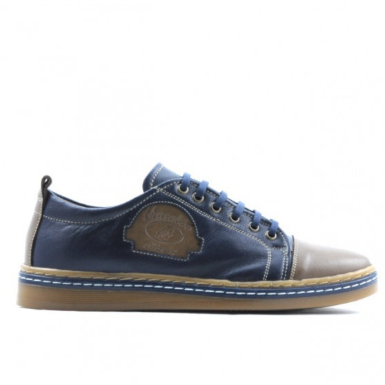 Jugendsportschuhe 392 braun+indigo Jugendsportschuhe 392 braun+indigo