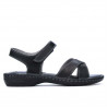 Damensandalen 502 schwarz