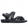 Damensandalen 502 schwarz