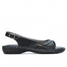 Damensandalen 503 schwarz