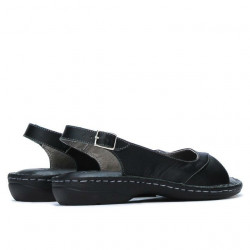 Damensandalen 503 schwarz