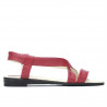 Damensandale 5010 rot