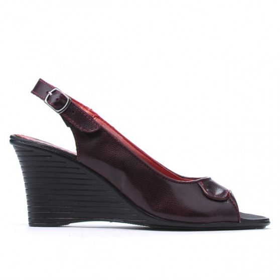 Damen Sandalen 596 Bordeaux Damen Sandalen 596 Bordeaux