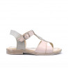 Sandalen für Kleinkinder 40c Lack beige+rosa