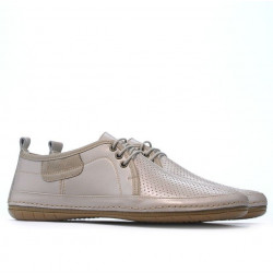 Herren Mokassins 865 beige+Sand