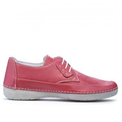 Damen Mokassins 672m rosa