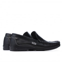Herren-Mokassins 813p schwarz