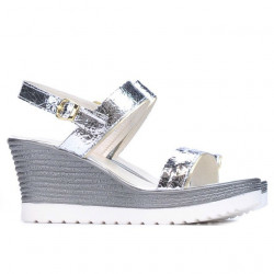 Damensandalen 5031 silber