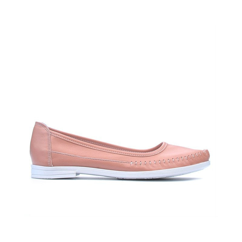 Damen Ballerinas 676 Rosa