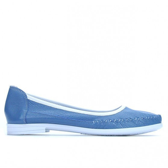 Damen-Ballerinas 676 Blau