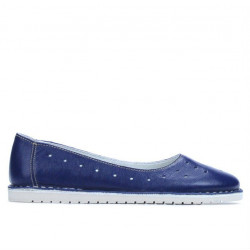 Damen-Ballerinas 7004 Indigo