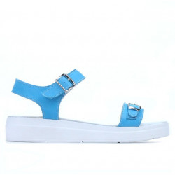 Damensandalen 5033 blau