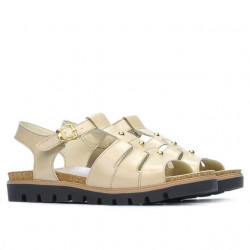Damensandalen 5032 beige