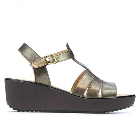 Damen Sandalen 5023 kupferfarben