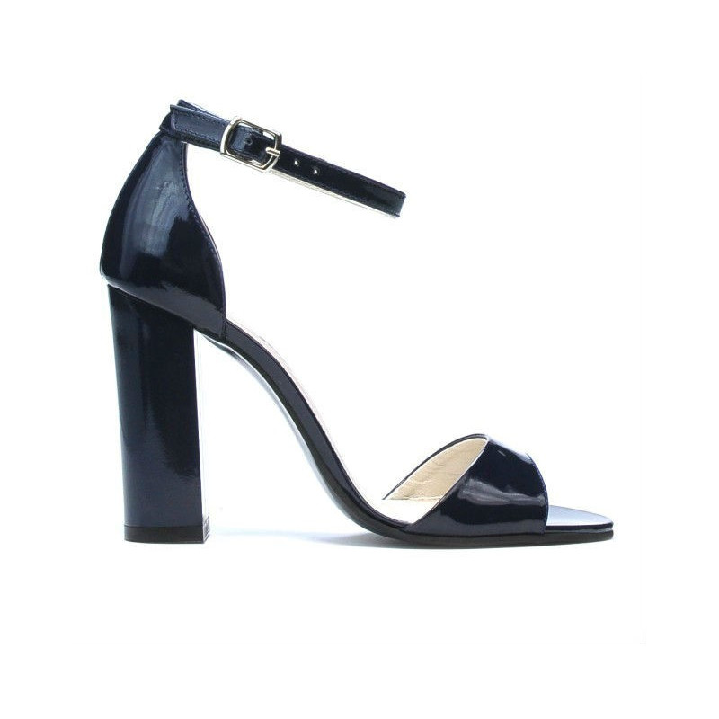Damensandalen 1259 Lack Indigo