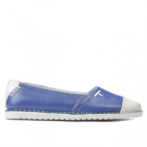 Damen-Ballerinas 7003 Blau-kombiniert Damen-Ballerinas 7003 Blau-kombiniert
