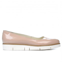 Damen Casual-Schuhe 677 Lack Nude