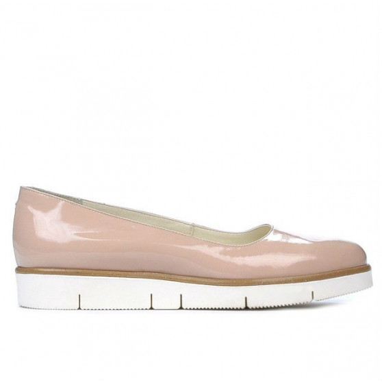 Damen Casual-Schuhe 677 Lack Nude Damen Casual-Schuhe 677 Lack Nude