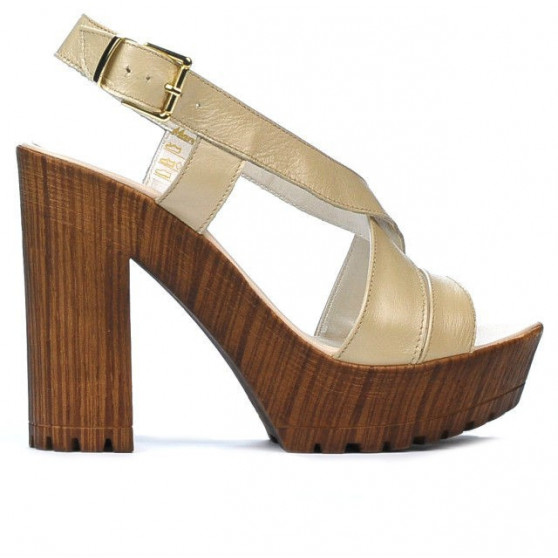 Damensandalen 5030 beige Damensandalen 5030 beige