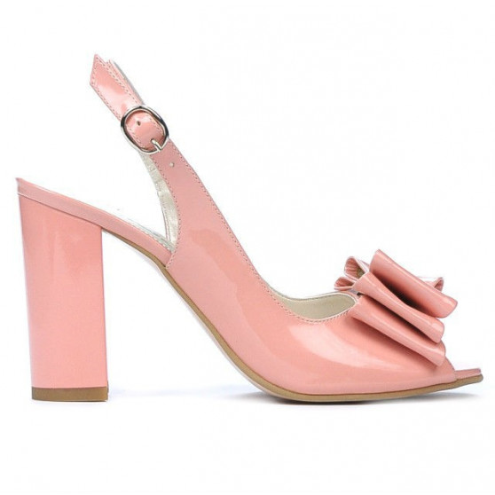 Damensandalen 1256 Lack Rosa Damensandalen 1256 Lack Rosa