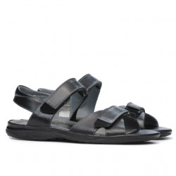 Herrensandalen 316 Schwarz