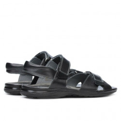 Herrensandalen 316 Schwarz