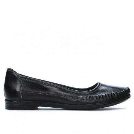 Damen-Ballerinas 676 Schwarz