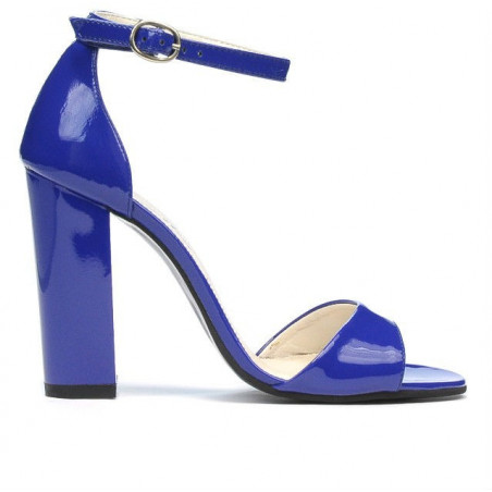 Damensandalen 1259 Lack Blau