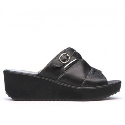 Damensandalen 5041 schwarz