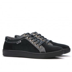 Herren Freizeitschuhe/Sportschuhe 841 schwarz kombiniert
