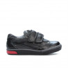 Kleinkinderschuhe 16-1c schwarz+grau