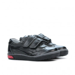 Kleinkinderschuhe 16-1c schwarz+grau