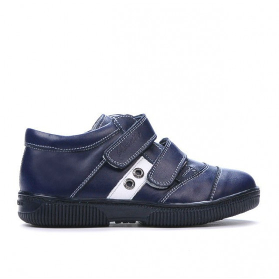 Kinderschuhe 134-1 indigo+weiß Kinderschuhe 134-1 indigo+weiß