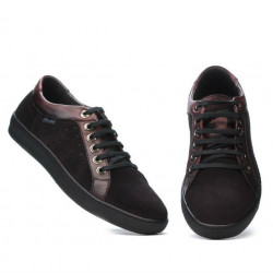 Herrenschuhe casual/sport 841 bordeaux kombiniert