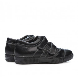 Kinderschuhe 134-1 schwarz+grau