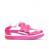 Kleinkinderschuhe 16-1c rosa+weiß